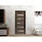Sartodoors Slab Barn Door Panel 32 x 80in, Cognac Oak W/ Frosted Glass, Pocket Closet Sliding QUADRO4445S-AKA-32 - alternate 2